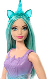 Barbie: Unicorn Doll with Green Hair