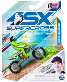 SX: Supercross 1:24 Die Cast Motorcycle - Ricky Carmichael