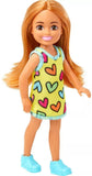 Barbie: Chelsea - Heart Print Dress Doll (15cm)