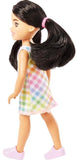 Barbie: Chelsea - Rainbow Plaid Dress Doll (15cm)