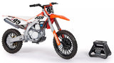 SX: Supercross 1:10 Die Cast Motorcycle - Justin Starling (Red & White)