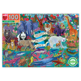 eeBoo: Planet Earth Puzzle (100pc Jigsaw)