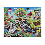 eeBoo: Within The Country - Giant Puzzle (48pc Jigsaw)