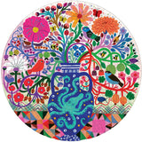 eeBoo: Birds and Flowers - Round Puzzle (500pc Jigsaw)