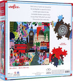 eeBoo: London Life Puzzle (1000pc Jigsaw)