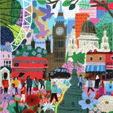 eeBoo: London Life Puzzle (1000pc Jigsaw)