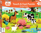 Junior Jigsaw: On the Farm - Touch & Feel Puzzle (20pc Jigsaw)