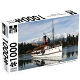 Premium Cut: Steamboat in Queenstown Puzzle (1000pc Jigsaw)