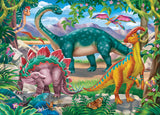 Holdson: Dinosaur Junior - Frame Tray Puzzles (4x35pc Jigsaws)