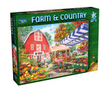 Holdson: Farmers Market - Farm & Country Puzzle (1000pc Jigsaw)