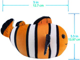 ZhuZhu Aquarium: Interactive Plush Fish - Finnegan (Series 1)