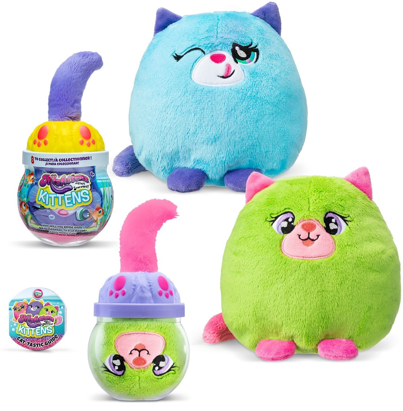 Misfittens: Kittens Fishbowl - Surprise Plush - Series 1 (Assorted Des