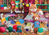 Holdson: Crochet Kittens - Cat Napping Puzzle (1000pc Jigsaw)