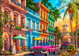 Holdson: Havana Sunset - Travel Abroad Puzzle (1000pc Jigsaw)