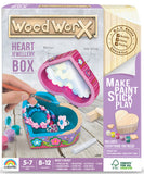 Wood WorX: Heart Jewellery Box