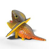 Eugy: Frilled Lizard - 3D Paper Model