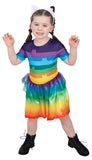 Gabby's Dollhouse: Gabby Rainbow Tutu - Child Costume (Size: Small) (Size: 3-5)