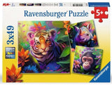 Ravensburger: Jungle Babies Puzzles (3x49pc Jigsaws)