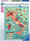 Ravensburger: Map of Italy - Sweet Puzzle (1000pc Jigsaw)