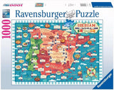 Ravensburger: Map of Iberia - Wines Puzzle (1000pc Jigsaw)