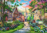 Ravensburger: Down the Lane - Church Lane Puzzle (1000pc Jigsaw)