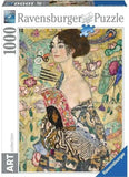 Ravensburger: Klimt: Lady with a Fan Puzzle (1000pc Jigsaw)