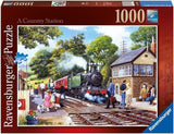 Ravensburger: A Country Station Puzzle (1000pc Jigsaw)