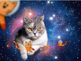 Ravensburger: Cats Flying to Outer Space Puzzle (1500pc Jigsaw)