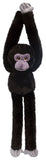 Keeleco: Black Hanging Monkey - 15.5" Plush (40cm Tall)