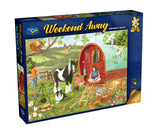 Holdson: Horsedrawn Caravan - Weekend Away Puzzle (1000pc Jigsaw)