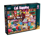 Holdson: Crochet Kittens - Cat Napping Puzzle (1000pc Jigsaw)