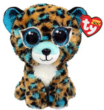 Ty Beanie Boos: Cobalt the Leopard - 6" Plush (15.5cm)