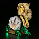 BrickFans: Dinosaur Fossils: T. Rex Skull - Light Kit (Classic Version)