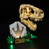 BrickFans: Dinosaur Fossils: T. Rex Skull - Light Kit (Classic Version)