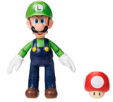 Super Mario: 4" Figure - Luigi (Wave 35)