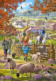 Holdson: Autumn Walk - Horse & Hound Puzzle (1000pc Jigsaw)