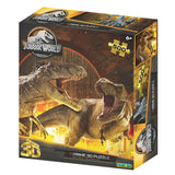 Prime 3D: Jurassic World - T-Rex vs Giganotosaurus Puzzle (500pc Jigsaw)