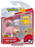 Pokémon: Battle Figure 3-Pack - Slowpoke, Pikachu & Litwick (Wave 18)