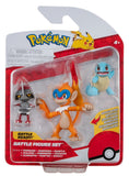 Pokémon: Battle Figure 3-Pack - Pawniard, Monferno & Squirtle (Wave 18)