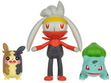 Pokémon: Battle Figure 3-Pack - Morpeko, Raboot & Bulbasaur (Wave 18)