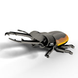 Eugy: Stag Beetle - 3D Cardboard Model