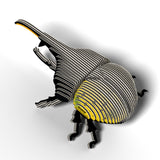 Eugy: Hercules Beetle - 3D Cardboard Model