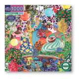 eeboo: Garden Party - Square Puzzle (1000pc Jigsaw)