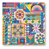 eeboo: Sunshine Garden - Square Puzzle(1000pc Jigsaw)