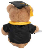 With Heart: Graduation Bear Large With Scroll - 24cm