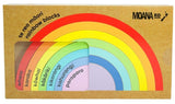 Moana Road: Te Reo Māori Wooden Rainbow Blocks