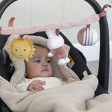 Miffy: Fluffy Car Seat Toy - Pink