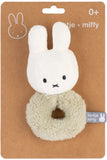 Miffy: Fluffy Ring Rattle - Green