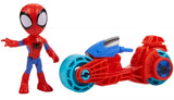 Marvel's Spidey: Spidey with Motorcycle - Playset