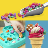 Play-Doh: Rainbow Swirl Ice Cream Playset